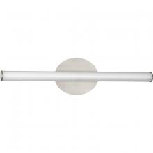 Progress Lighting P300411-009-CS - Phase 3 Collection 24 in. Brushed Nickel Medium Modern 3CCT Integrated LED Linear Vanity Light