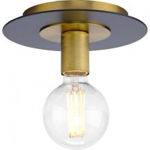 Progress Lighting P350247-109 - Trimble Collection One-Light Brushed Bronze 9" Flush Mount