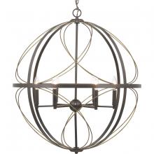 Progress Lighting P500069-020 - Brandywine Collection Six-Light Pendant