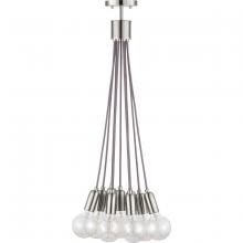 Progress Lighting P500140-009 - Cirro Collection Nine-Light Pendant