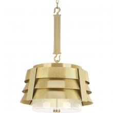 Progress Lighting P500198-160 - POINT DUMEÂ® byJeffrey Alan Marks for Progress Lighting Sandbar Collection Brushed Brass Pendant