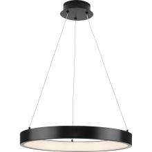 Progress Lighting P500369-31M-30 - Inverse LED Collection Modern Matte Black Pendant