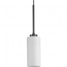 Progress Lighting P500404-31M - Cofield Collection One-Light Matte Black Transitional Pendant