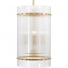 Progress Lighting P500457-205 - Seville Collection 4-Light Soft Gold Contemporary Foyer Light