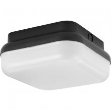 Progress Lighting P550115-031-30 - Hard Nox Collection Black  10" Square Flush Mount Light