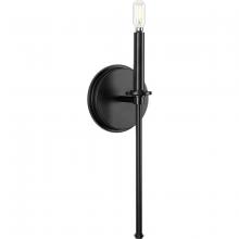 Progress Lighting P710106-31M - Elara Collection One-Light New Traditional Matte Black Wall Light