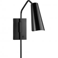 Progress Lighting P710131-31M - Cornett Collection One-Light Matte Black Contemporary Wall Sconce