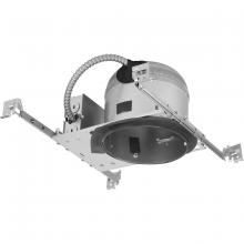 Progress Lighting P806S-N-MD-ICAT - 6" Recessed Shallow New Construction Housing Air-Tight IC Housing