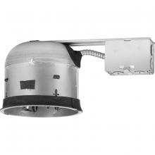 Progress Lighting P806S-R-MD-ICAT - 6" Recessed Shallow Remodel Air-Tight IC Housing