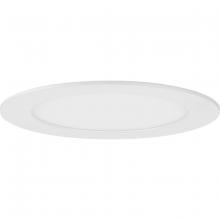 Progress Lighting P807001-028-30 - Everlume Collection 6 in. Satin White LED Low Profile Canless Recessed Downlight