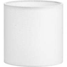 Progress Lighting P860059-000 - Elara Collection White Linen Accessory Drum Shade