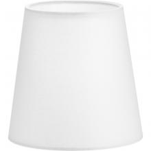 Progress Lighting P860060-000 - Elara Collection White Linen Accessory Tapered Shade