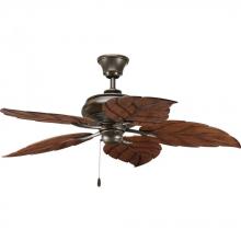 Progress Lighting P2526-20 - AirPro Collection 52" Five-Blade Indoor/Outdoor Ceiling Fan