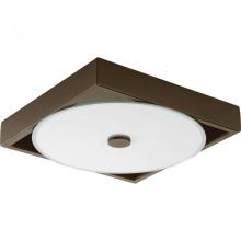 Progress Lighting P350026-129-30 - Frame Collection One-Light 12" LED Flush Mount/Wall Sconce