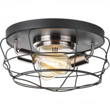 Progress Lighting P350037-143 - Gauge Collection Two-Light Flush Mount