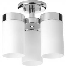 Progress Lighting P350040-015 - Elevate Collection Three-Light 11-3/4" Flush Mount