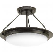 Progress Lighting P350064-129-30 - Apogee Collection 15" LED Semi-Flush/Convertible