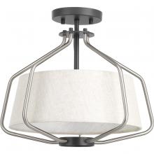 Progress Lighting P350102-009 - Hangar Collection 16" Semi-Flush/Convertible