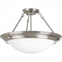 Progress Lighting P3569-09 - Eclipse Collection Three-Light 19-3/8" Close-to-Ceiling