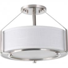 Progress Lighting P3604-09 - Ratio Collection Three-Light 16" Semi-Flush Mount