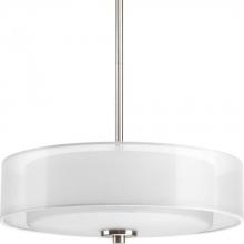 Progress Lighting P3694-09 - Invite Collection Three-Light 15" Semi-Flush Convertible