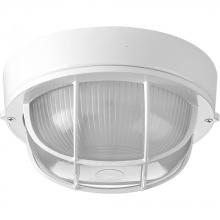 Progress Lighting P3709-30 - One-Light Bulkhead 7-7/8" Flush Mount