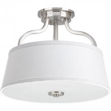 Progress Lighting P3720-09 - Arden Collection Two-Light 14" Semi-Flush Convertible