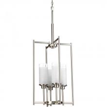 Progress Lighting P3977-09 - Alexa Collection Four-Light Foyer Pendant