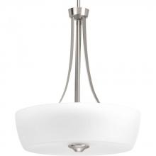 Progress Lighting P500030-009 - Leap Collection Three-Light Inverted Pendant