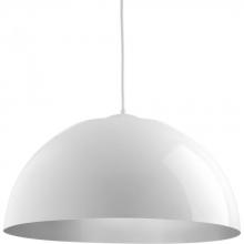 Progress Lighting P5342-3030K9 - Dome Collection One-Light LED Pendant