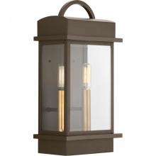 Progress Lighting P560002-020 - Santee Collection Two-Light Medium Wall-Lantern