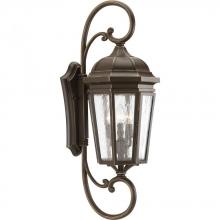 Progress Lighting P560017-020 - Verdae Collection Three-Light Extra-Large Wall-Lantern