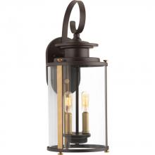 Progress Lighting P560037-020 - Squire Collection Two-Light Medium Wall Lantern