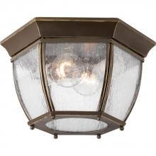 Progress Lighting P6019-20 - Roman Coach Collection Two-Light 11" Flush Mount