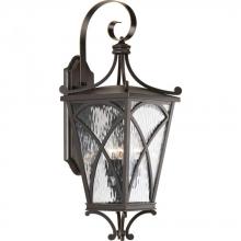 Progress Lighting P6639-108 - Cadence Collection Three-Light Large Wall Lantern