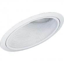 Progress Lighting P8004-28 - 6" Sloped Ceiling Baffle Trim for 6" Housing (P645)