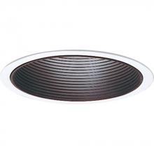 Progress Lighting P8066-31 - 6" Step Baffle Trim for 6" Housing (P87/P187/P83/P88/P821/P62)