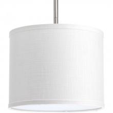 Progress Lighting P8828-30 - Markor Collection 10" Drum Shade for Use with Markor Pendant Kit