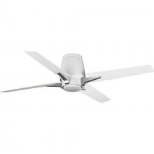 Progress Lighting P250028-028 - Lindale Collection 52" Four-Blade Satin White Ceiling Fan