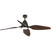 Progress Lighting P250032-108-30 - Holland Collection 60" Four-Blade Oil Rubbed Bronze Ceiling Fan