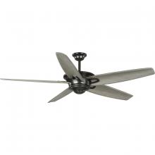 Progress Lighting P2560-20AW - Caleb Collection 68-Inch 5-Blade Antique Bronze AC Motor Transitional Ceiling Fan