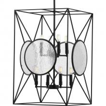 Progress Lighting P500232-031 - Cumberland Collection Eight-Light Black Foyer