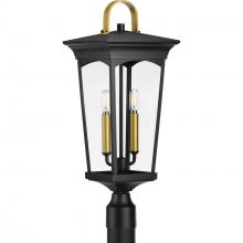 Progress Lighting P540067-031 - Chatsworth Collection Black Two-Light Post Lantern