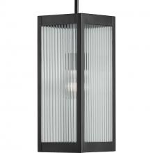 Progress Lighting P550047-031 - Felton Collection Black One-Light Hanging Lantern