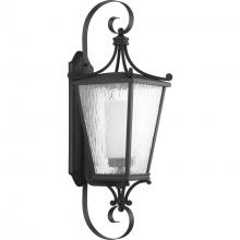 Progress Lighting P6628-31MD - Cadence Collection Black One-Light Large Wall Lantern