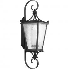 Progress Lighting P6629-31MD - Cadence Collection Black One-Light Extra-Large Wall Lantern