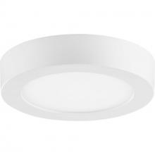 Progress Lighting P810024-030-30 - Everlume Collection White 5" Edgelit Round Flush Mount