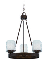 Craftmade 35423-PR - 3 Light Chandelier