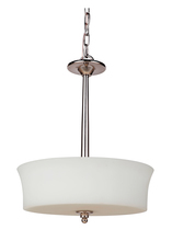 Craftmade 41743-PLN - 3 Light Inverted Pendant