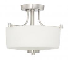 Craftmade 43553-BNK - 3 Light Convertible Semi Flush/Pendant